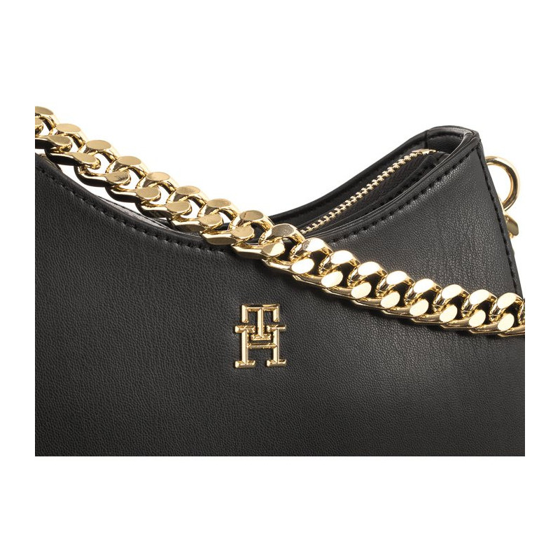 Tommy Hilfiger TH Refined Chain Shoulder Bag AW0AW16079 BDS (TH992-a) handbag