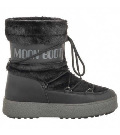 Moon Boot MB Ltrack Faux Fur WP Black 24501300001 (MB63-a) kurpes