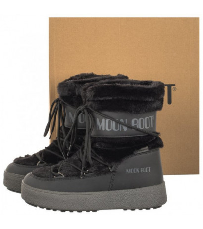 Moon Boot MB Ltrack Faux Fur WP Black 24501300001 (MB63-a) kurpes