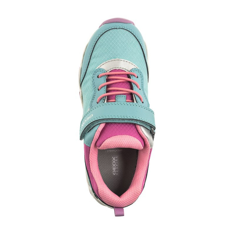 Geox J Magnetar G.B Abx A Aqua/Fuchsia J454LA 054FU C4A8N (GE140-a) sports shoes