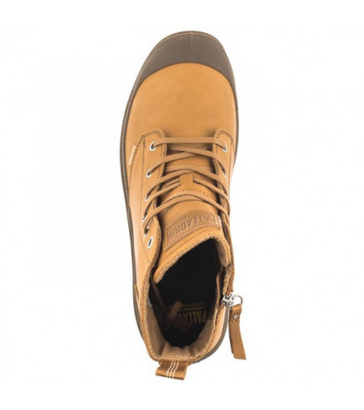 Palladium Pampa Zip Lth Ess Dear Brown 76888-252-M (PA64-d) batai