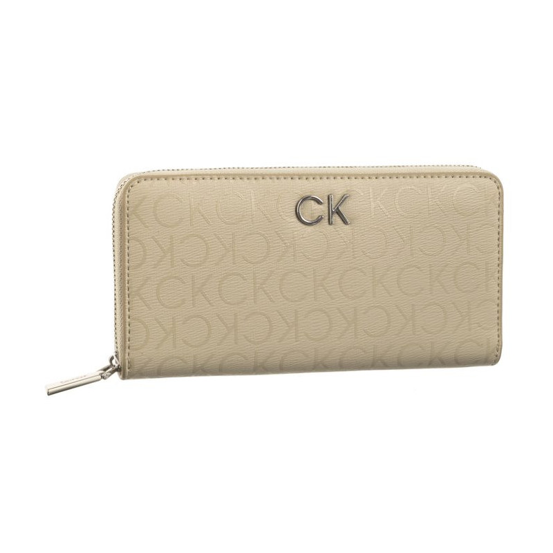 Calvin Klein CK Daily Lg Z/A Wallet Epi Mono Stoney Beige/Epi Mono K60K611771 PEA (CK459-a) käekott