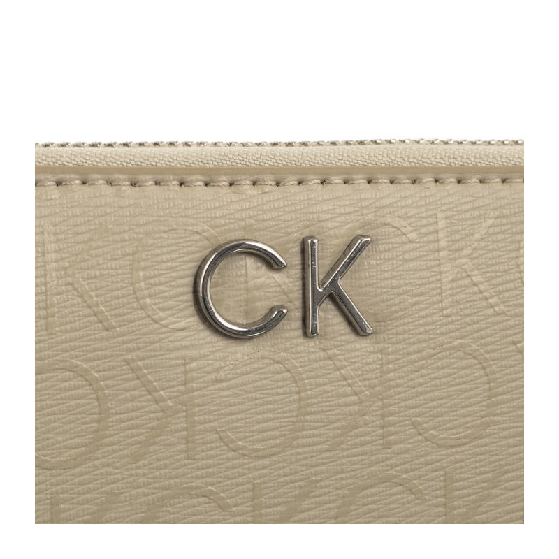 Calvin Klein CK Daily Lg Z/A Wallet Epi Mono Stoney Beige/Epi Mono K60K611771 PEA (CK459-a) käekott