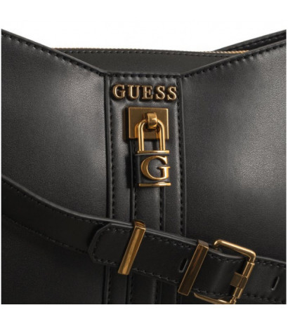 Guess Ginevra Elite Shoulder Bag HWVZ87 34180 Black (GU557-a) handbag