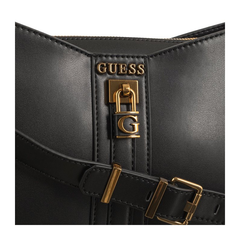 Guess Ginevra Elite Shoulder Bag HWVZ87 34180 Black (GU557-a) handbag