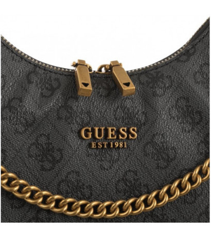 Guess Dagan Sml Convertible Hobo HWSB92 02010 Coal Logo (GU571-a) handbag