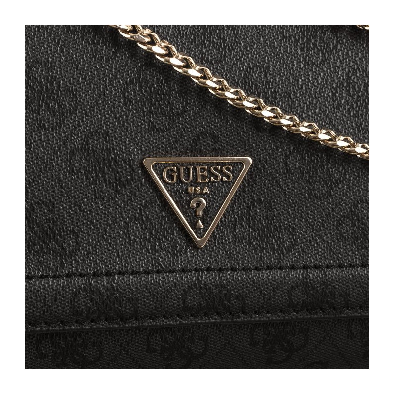 Guess Noelle Convertible Xbody Flap HWBG78 79210 Coal Logo (GU589-a) handbag