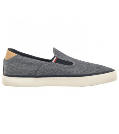 Tommy Hilfiger TH Hi Vulc Low Slipon Chambray Desert Sky FM0FM04947 DW5 (TH1030-a) Sneakers