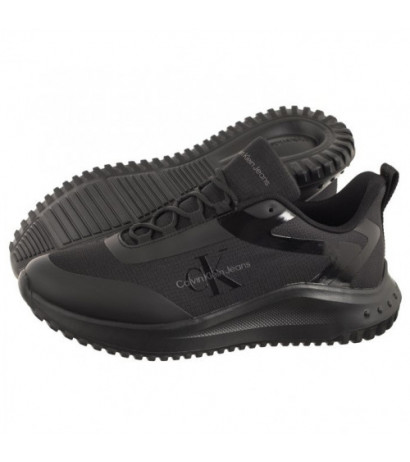 Calvin Klein Eva Runner Low Lace Ml Mix Triple Black YM0YM00968 01H (CK465-a) spordijalatsid