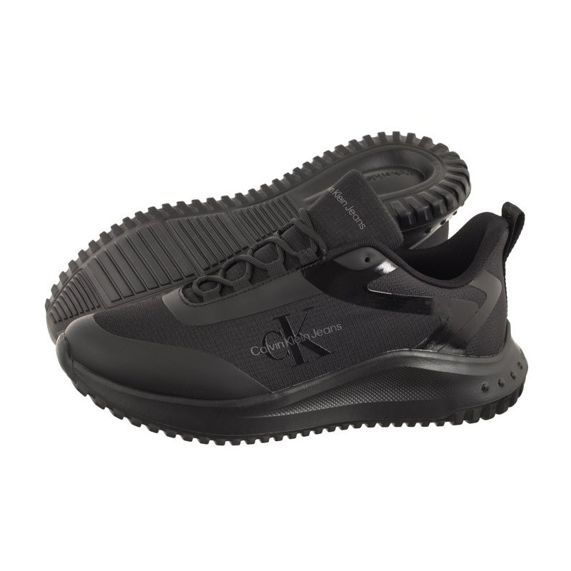 Calvin Klein Eva Runner Low Lace Ml Mix Triple Black YM0YM00968 01H (CK465-a) spordijalatsid