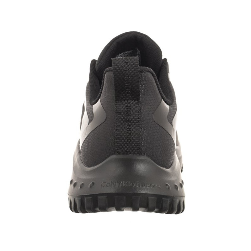 Calvin Klein Eva Runner Low Lace Ml Mix Triple Black YM0YM00968 01H (CK465-a) sports shoes