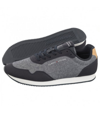 Tommy Hilfiger Lo Runner Mix Chambray Desert Sky FM0FM05070 DW5 (TH1024-a) spordijalatsid