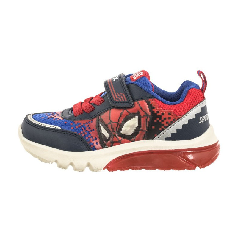 Geox J Ciberdron F - Mesh+Print. Marvel Spiderman Lights Navy/Red J45LBF 014CE C0735 (GE151-a) spordijalatsid