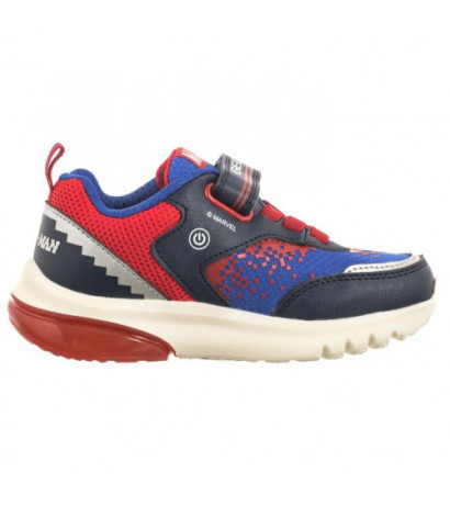 Geox J Ciberdron F - Mesh+Print. Marvel Spiderman Lights Navy/Red J45LBF 014CE C0735 (GE151-a) sportiniai bateliai