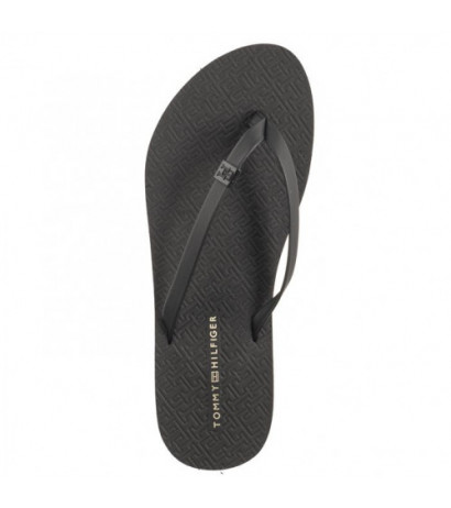 Tommy Hilfiger Monogram Beach Sandal Black FW0FW07854 BDS (TH1031-a) apavi