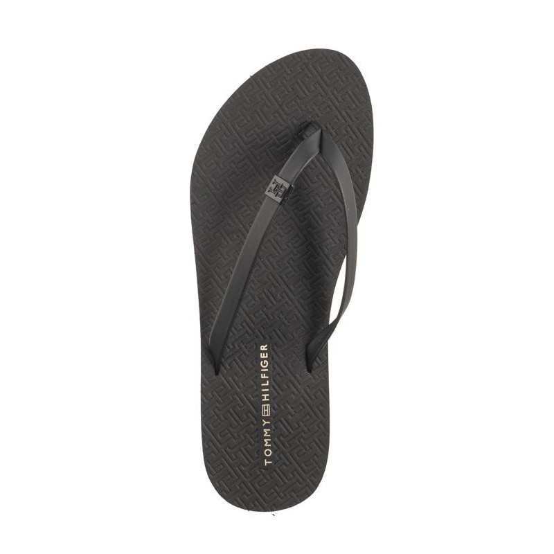 Tommy Hilfiger Monogram Beach Sandal Black FW0FW07854 BDS (TH1031-a) apavi