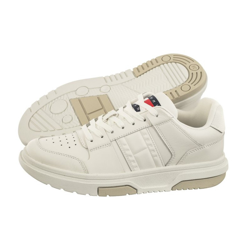 Tommy Hilfiger The Brooklyn Leather Ecru EN0EN02475 YBL (TH1018-a) spordijalatsid