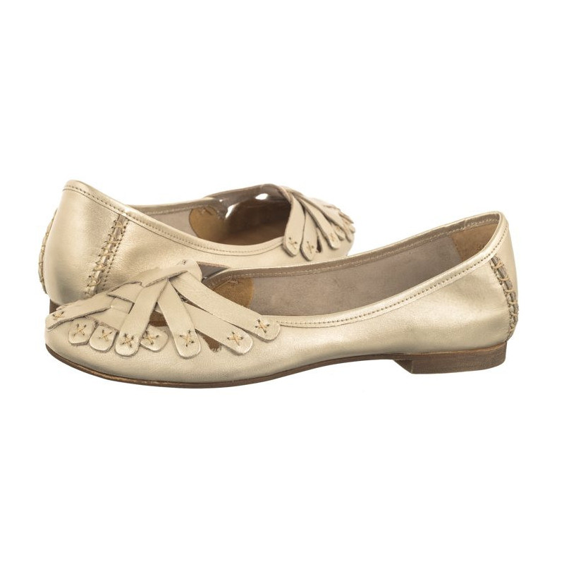 Maciejka Złote 01358-42/00-0 (MA445-c) ballerinas