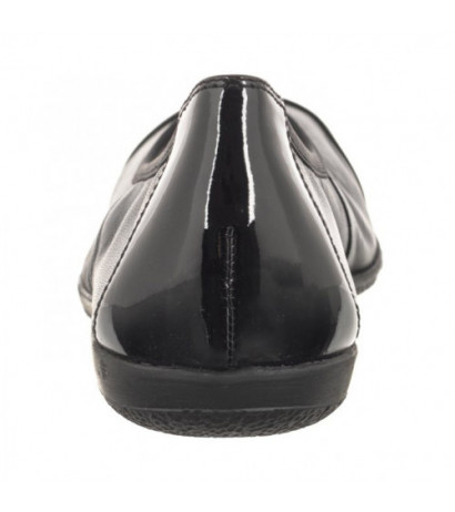 Caprice Czarne 9-22152-42 019 Black Comb (CP395-b) ballerinas