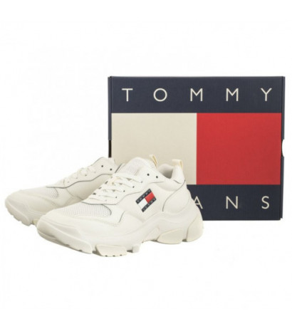 Tommy Hilfiger Tjw Lightweight Hybrid Runner Ecru EN0EN02566 YBL (TH1035-a) sports Shoes