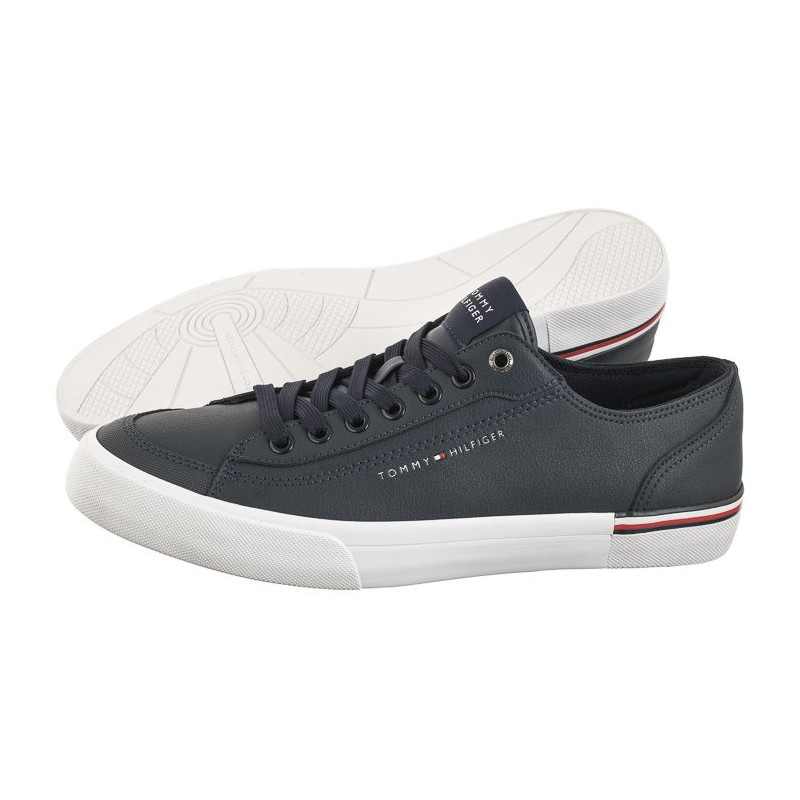 Tommy Hilfiger Corporate Vulc Leather Desert Sky FM0FM04953 DW5 (TH1029-a) spordijalatsid