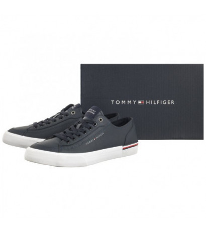 Tommy Hilfiger Corporate Vulc Leather Desert Sky FM0FM04953 DW5 (TH1029-a) spordijalatsid