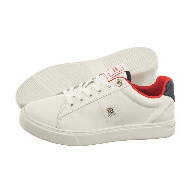 Tommy Hilfiger Essential Elevated Court Sneaker Ecru FW0FW07685 YBL (TH1026-a) spordijalatsid