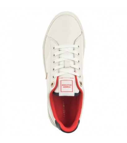 Tommy Hilfiger Essential Elevated Court Sneaker Ecru FW0FW07685 YBL (TH1026-a) spordijalatsid