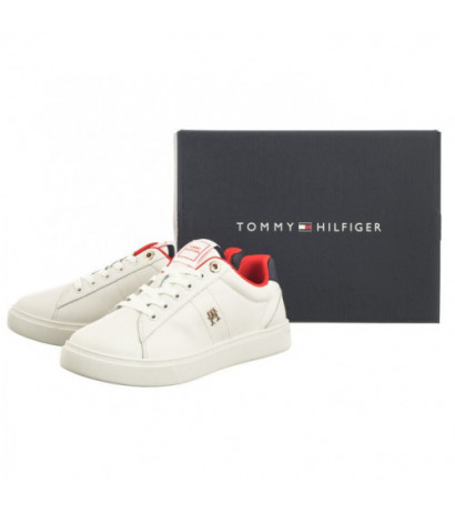 Tommy Hilfiger Essential Elevated Court Sneaker Ecru FW0FW07685 YBL (TH1026-a) spordijalatsid