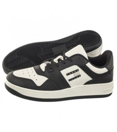 Tommy Hilfiger Tjm Basket Leather Black EM0EM01378 BDS (TH1022-a) spordijalatsid