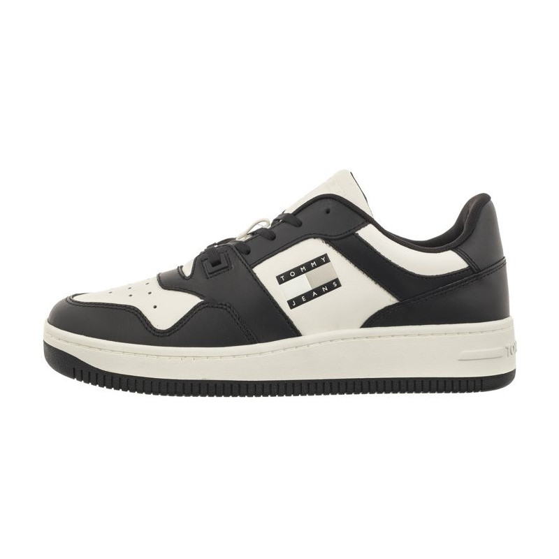 Tommy Hilfiger Tjm Basket Leather Black EM0EM01378 BDS (TH1022-a) spordijalatsid