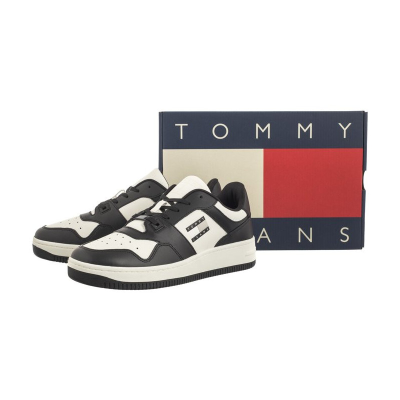 Tommy Hilfiger Tjm Basket Leather Black EM0EM01378 BDS (TH1022-a) spordijalatsid