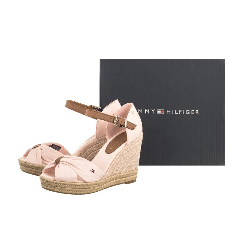 Tommy Hilfiger Basic Open Toe High Wedge FW0FW04784 TQJ (TH1013-a) kurpes