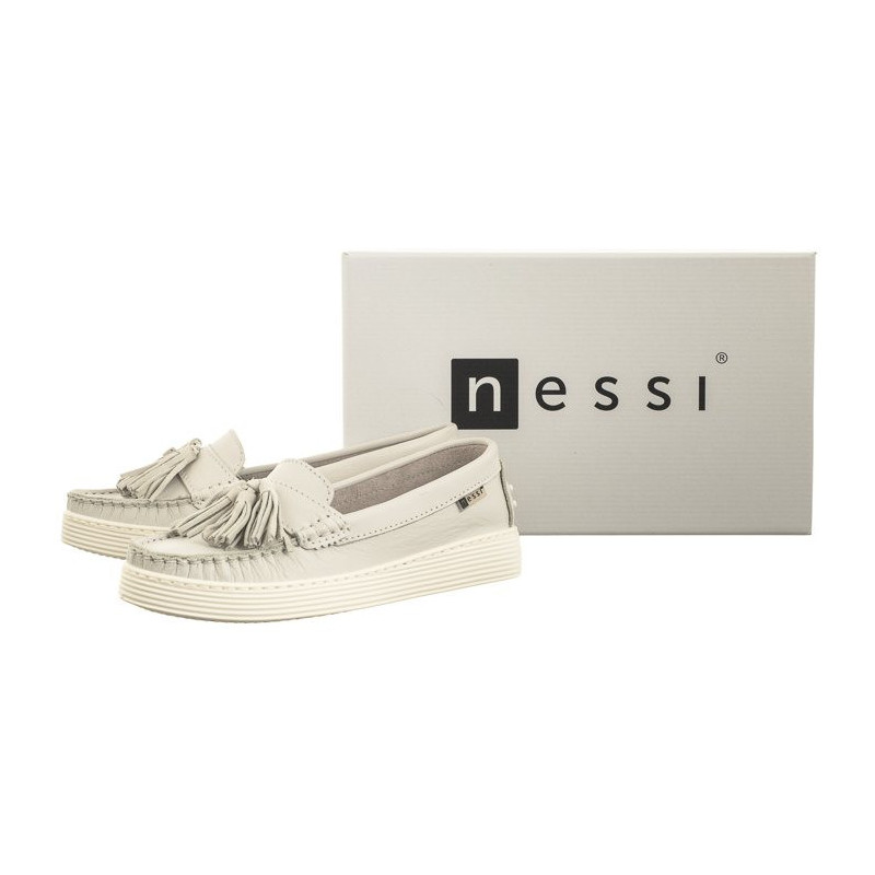 Nessi Białe 18309  (NE112-e) shoes