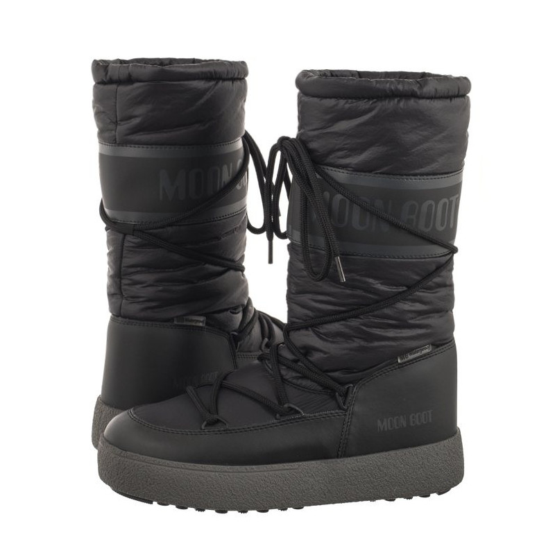 Moon Boot MB Ltrack High Nylon WP Black 24500700001 (MB65-a) batai