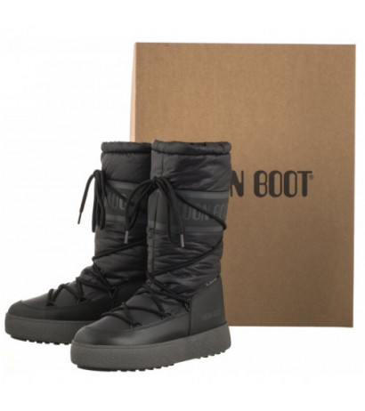 Moon Boot MB Ltrack High Nylon WP Black 24500700001 (MB65-a) batai