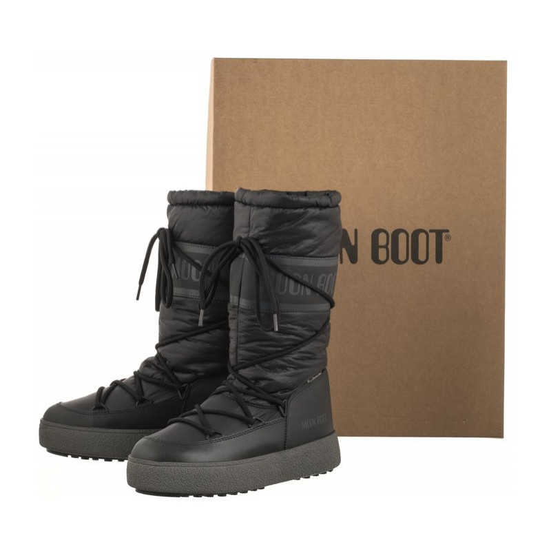 Moon Boot MB Ltrack High Nylon WP Black 24500700001 (MB65-a) batai