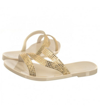 Melissa Siena Slide AD 33989/AS885 Beige/Gold (ML290-a) Moteriški batai/šlepetės