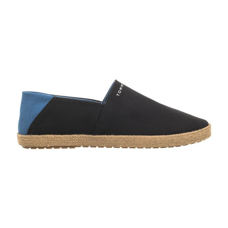 Tommy Hilfiger Hilfiger Espadrille Core Textile Black FM0FM04981 BDS (TH1015-a) čības