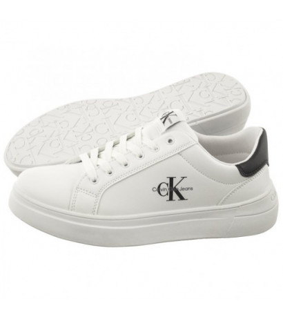 Calvin Klein Low Cut Sneaker V3X9-80876-1355 X002 White/Black  (CK468-a) spordijalatsid