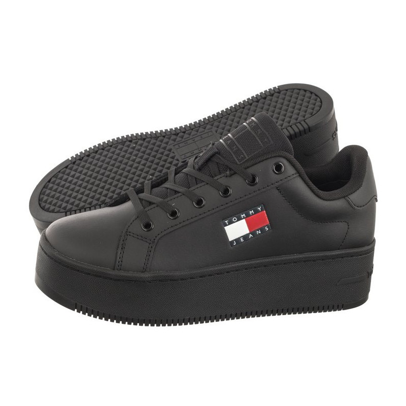 Tommy Hilfiger Tjw Flatform Ess Black EN0EN02518 BDS (TH1025-a) kurpes