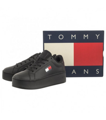 Tommy Hilfiger Tjw Flatform Ess Black EN0EN02518 BDS (TH1025-a) kurpes