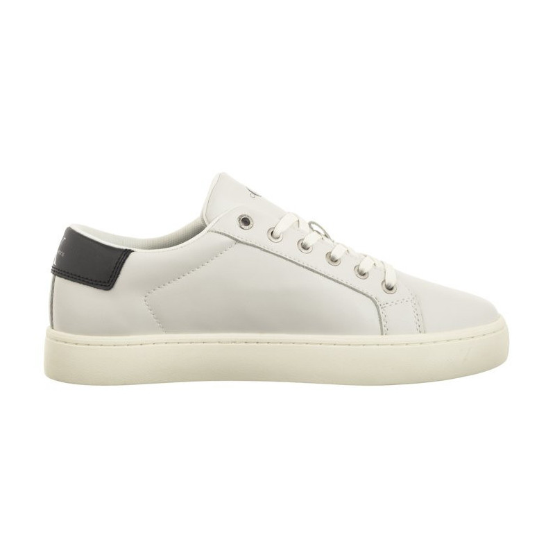 Calvin Klein Classic Cupsole Laceup Low Lth Bright White YM0YM00491 YAF (CK363-b) spordijalatsid