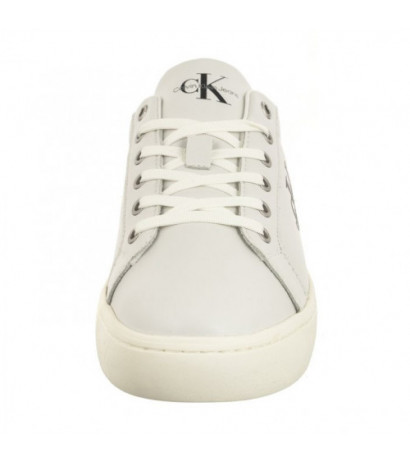 Calvin Klein Classic Cupsole Laceup Low Lth Bright White YM0YM00491 YAF (CK363-b) sporta apavi