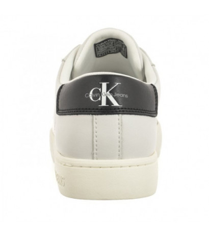 Calvin Klein Classic Cupsole Laceup Low Lth Bright White YM0YM00491 YAF (CK363-b) sporta apavi