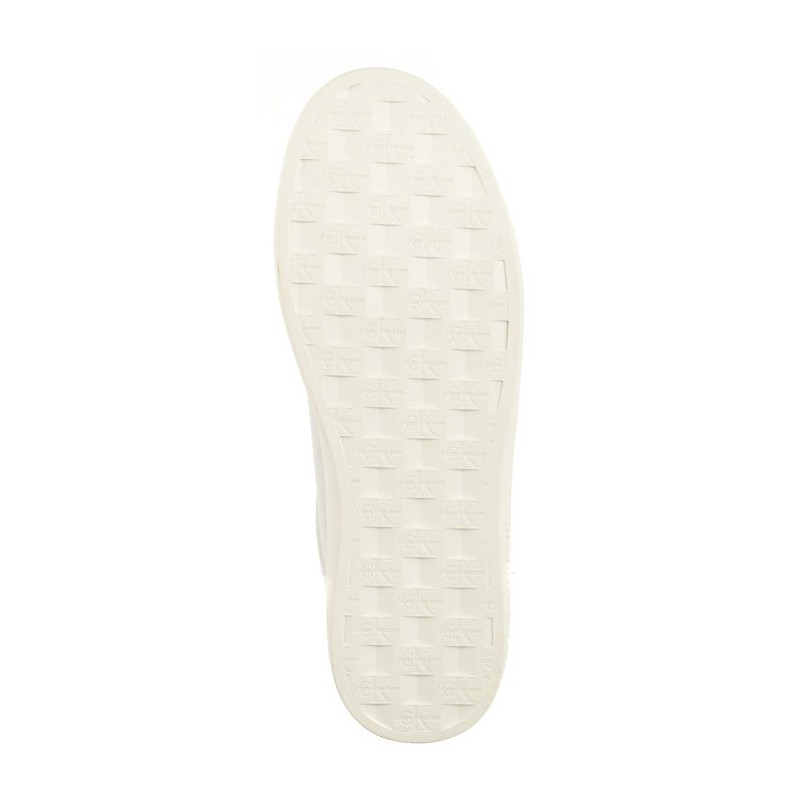 Calvin Klein Classic Cupsole Laceup Low Lth Bright White YM0YM00491 YAF (CK363-b) sporta apavi