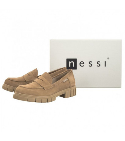 Nessi Beżowe 23553 W11 (NE360-a) shoes