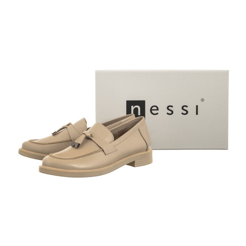 Nessi Beżowe 23421  (NE333-b) shoes