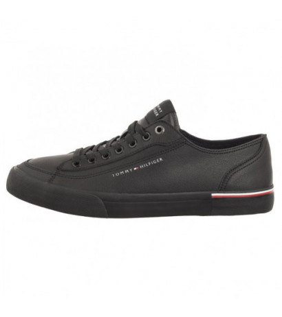 Tommy Hilfiger Corporate Vulc Leather Black FM0FM04953 BDS (TH1029-b) spordijalatsid