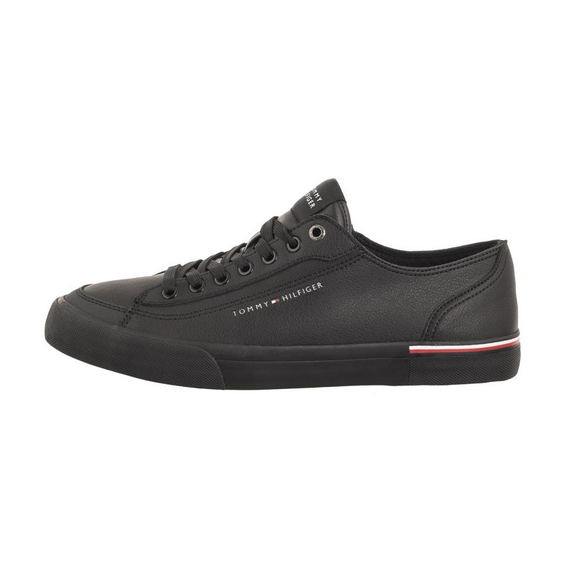 Tommy Hilfiger Corporate Vulc Leather Black FM0FM04953 BDS (TH1029-b) spordijalatsid